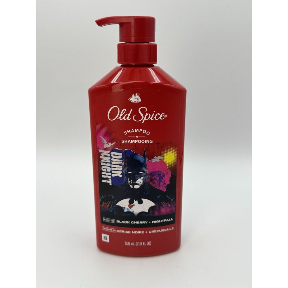 Old Spice Dark Knight Shampoo 21.9 fl oz 650 mL New